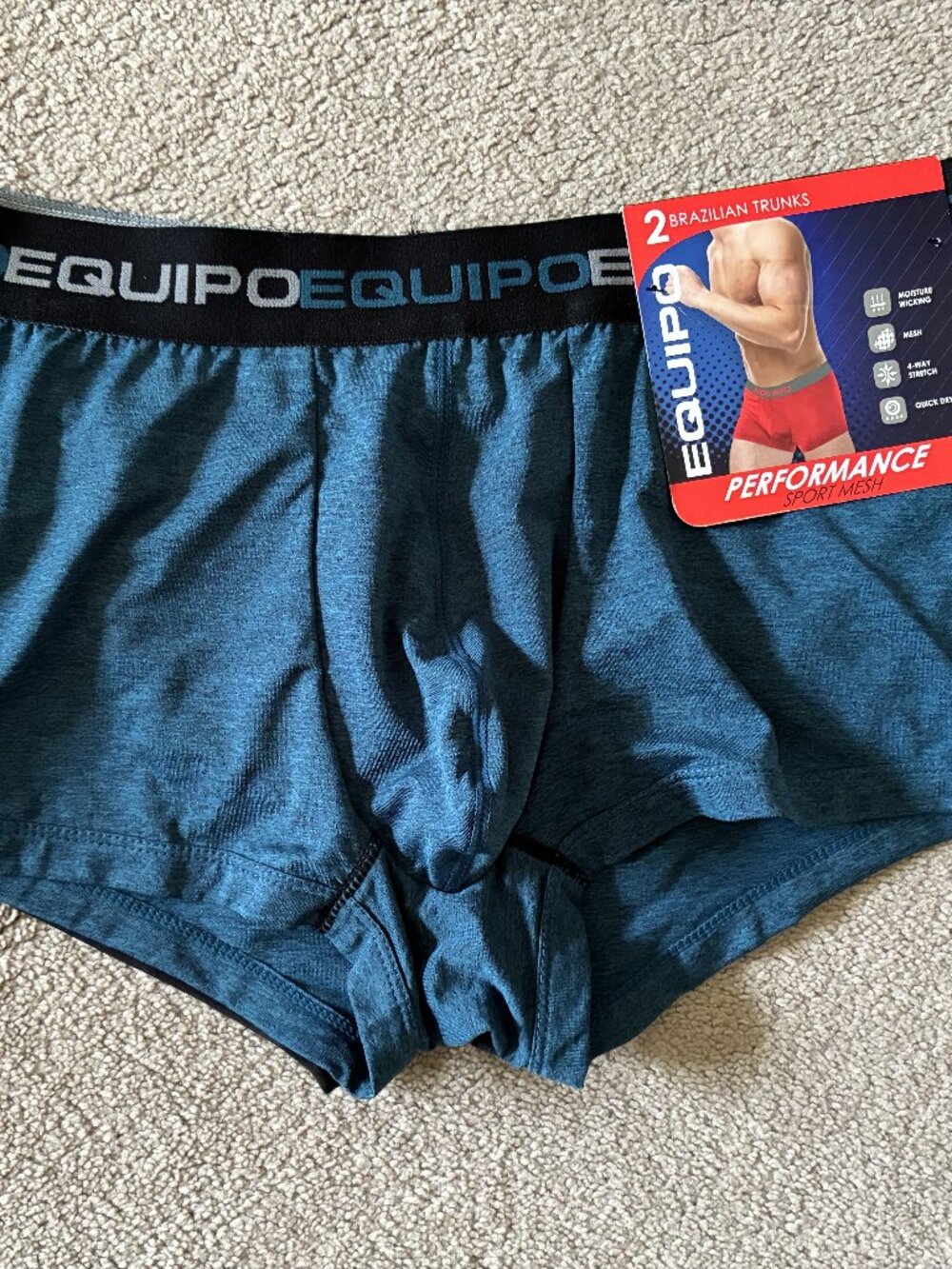 EQUIPO 2 Brazilian Trunks Size L 36-38